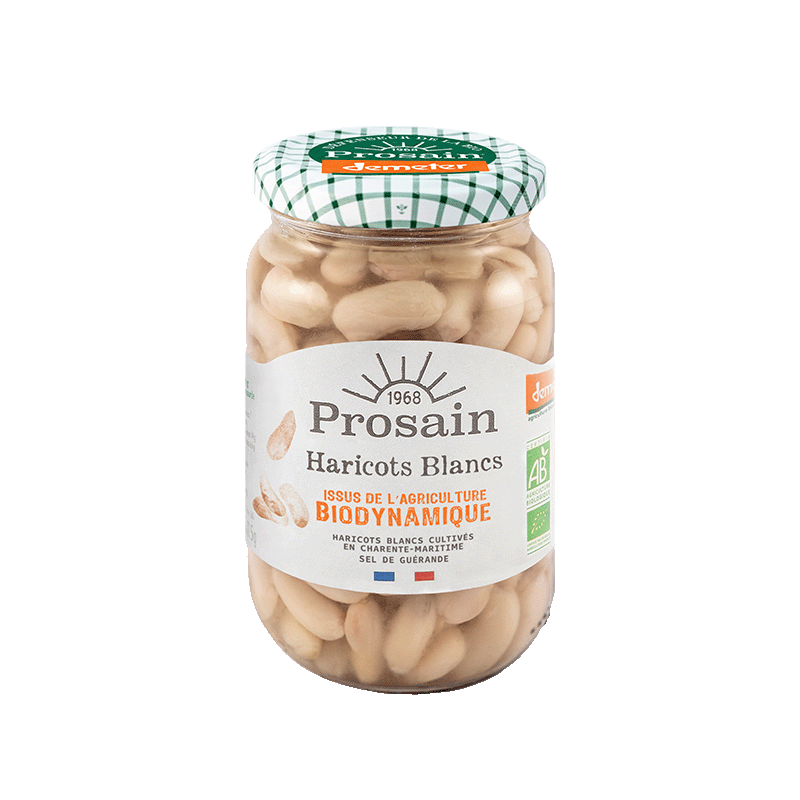 Prosain -- Haricots blancs demeter - 330 g