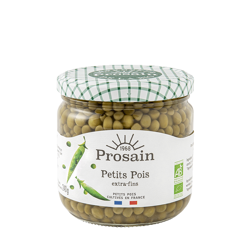 Prosain -- Petits pois extra-fins bio - 345 g