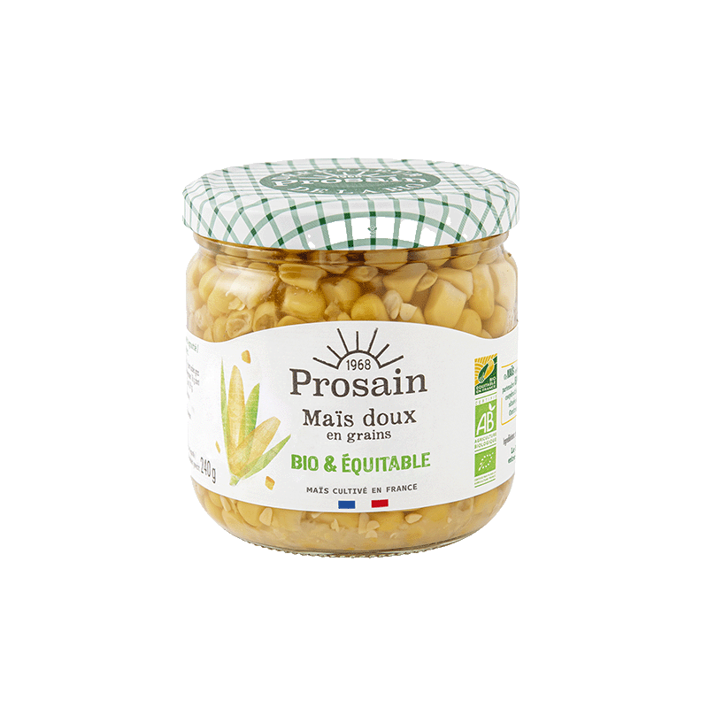 Prosain -- Maïs doux bio en grains - 345 g