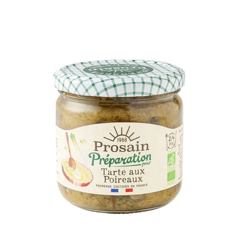 Prosain -- Préparation pour tarte aux poireaux bio - vegan - 345 g