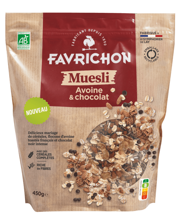 Favrichon -- Muesli avoine chocolat - 450g