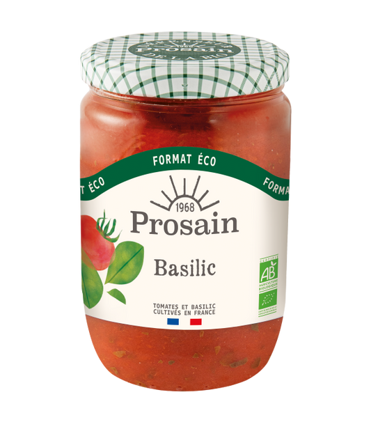 Prosain -- Sauce tomate au basilic bio (format familial) - 610 g