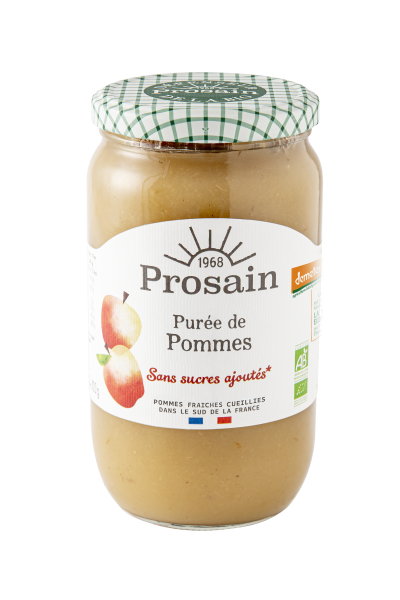 Prosain -- Purée de pommes bio format familial - 820 g