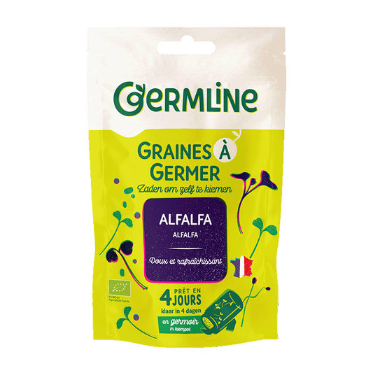 Germline -- Graines à germer alfalfa bio (origine France) - 150 g