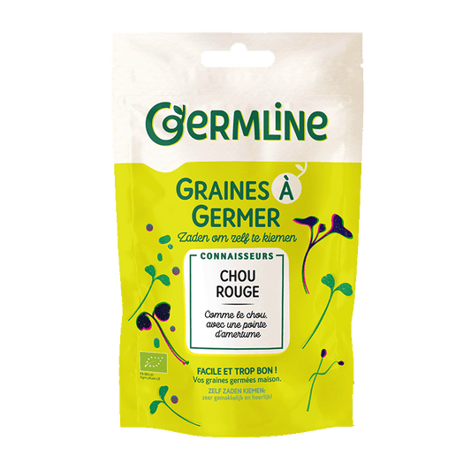 Germline -- Graines à germer chou rouge bio (origine Italie) - 100 g