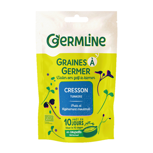 Germline -- Graines à germer cresson bio (origine Italie) - 100 g