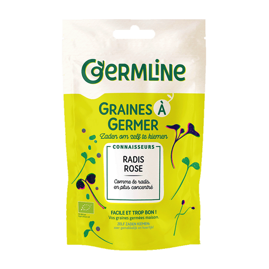 Germline -- Graines à germer radis rose bio (origine Italie) - 100 g