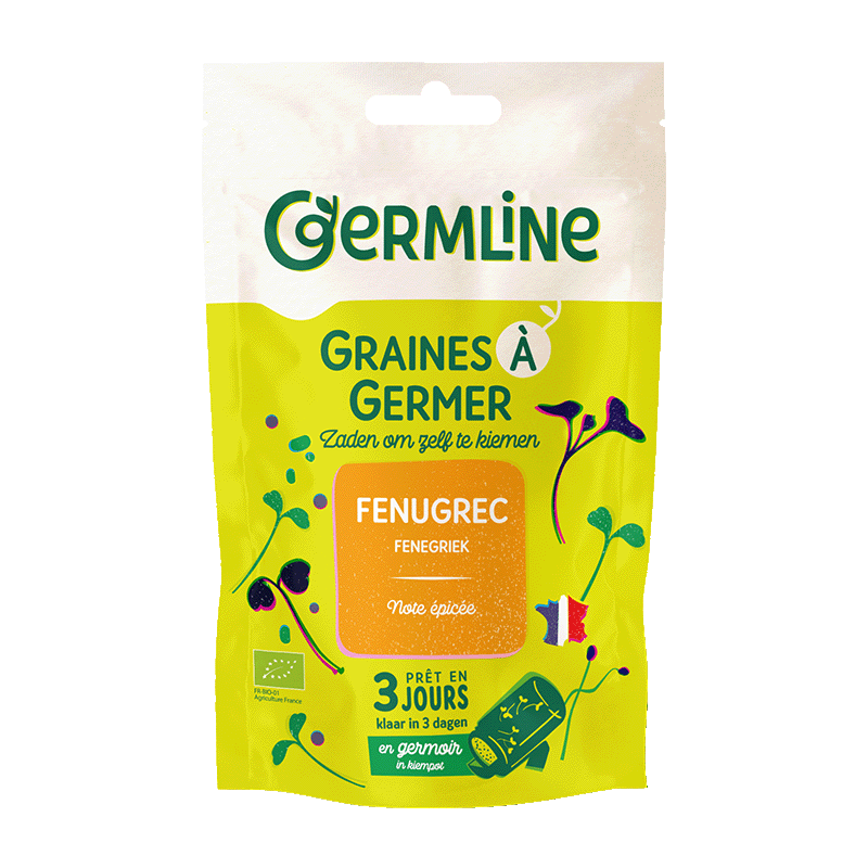 Germline -- Graines à germer fenugrec bio (origine France) - 150 g