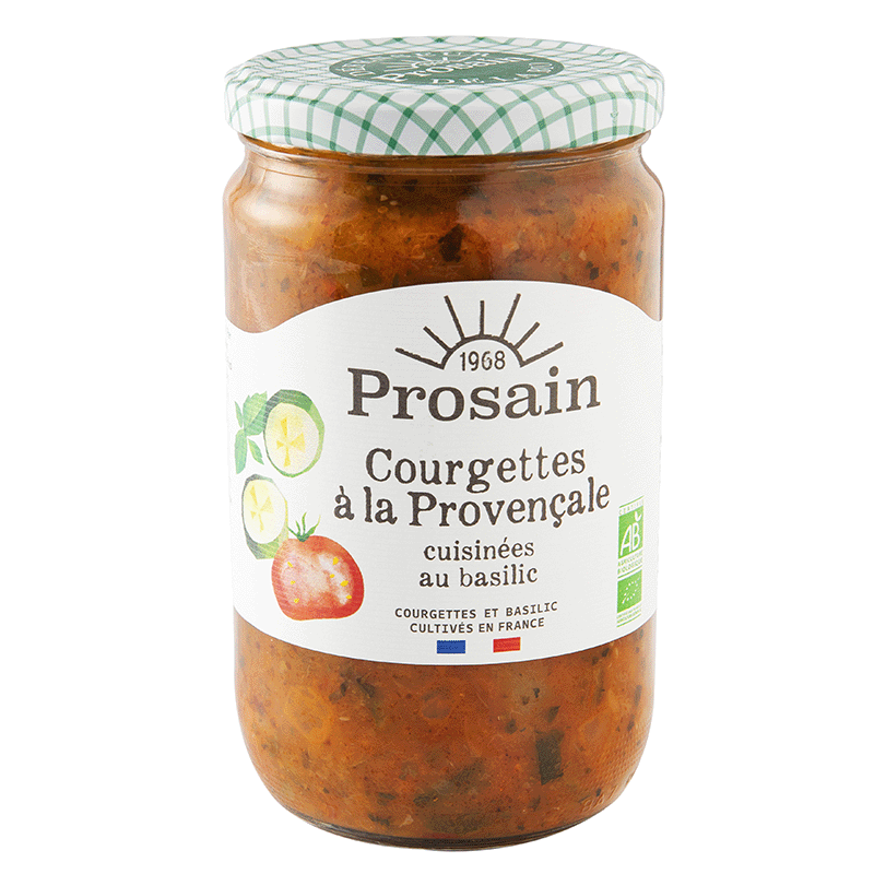 Prosain -- Courgettes a la provencale bio - 650 g