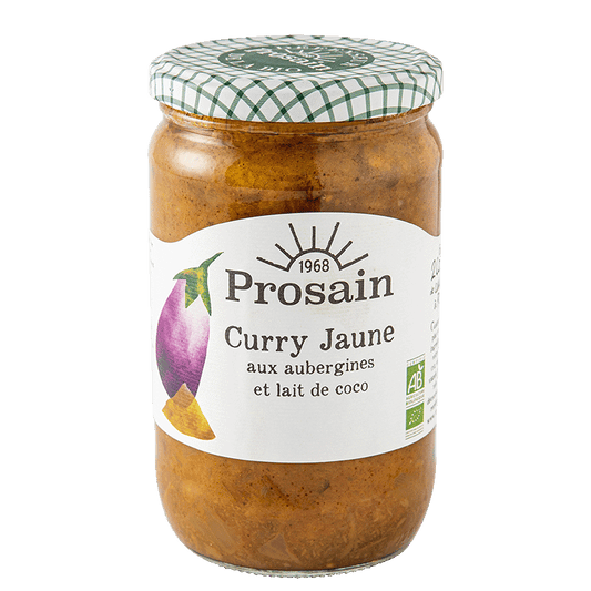 Prosain -- Curry jaune aux aubergines bio - 650 g