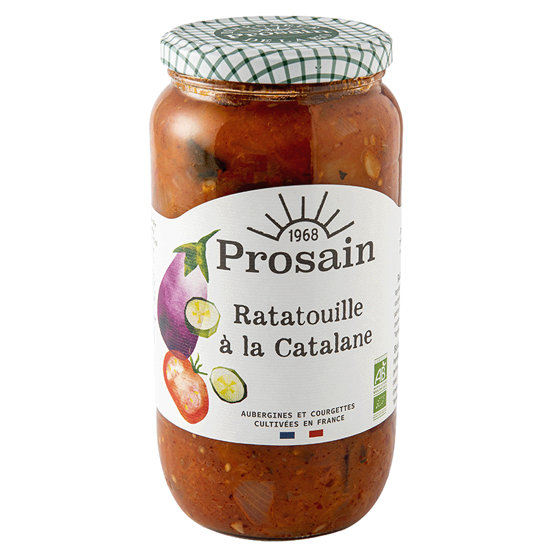 Prosain -- Ratatouille à la catalane bio format familial - 1 kg