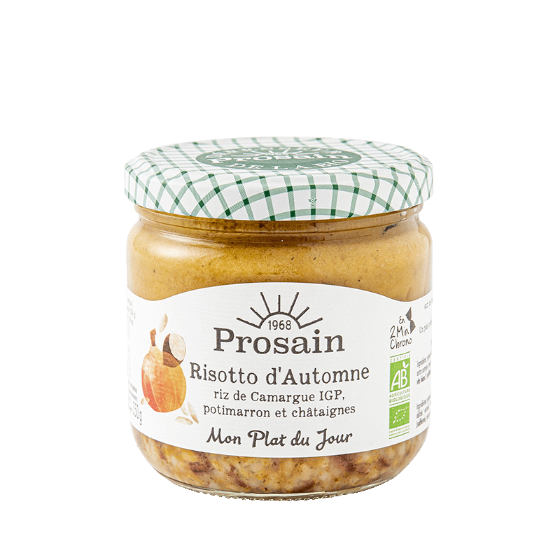 Prosain -- Risotto d'automne au potimarron et aux chataîgnes bio - 350 g