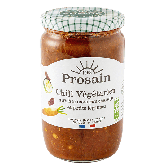 Prosain -- Chili végétarien au soja et petits légumes bio - 670 g