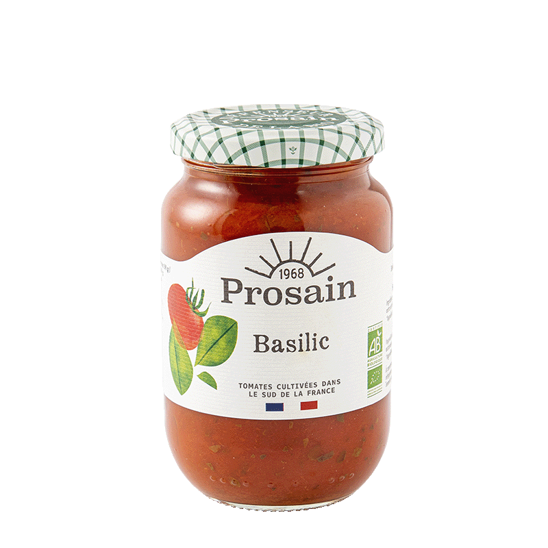 Prosain -- Sauce tomate au basilic bio - 370 g