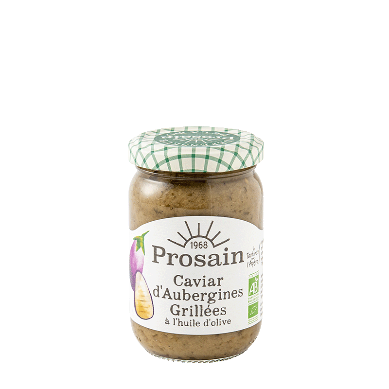 Prosain -- Caviar d'aubergines grillées bio - 200 g