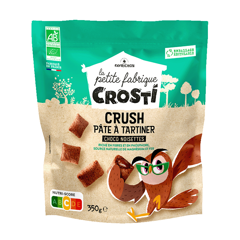 Crosti Crush pâte à tartiner Choco Noisettes  - 350 g